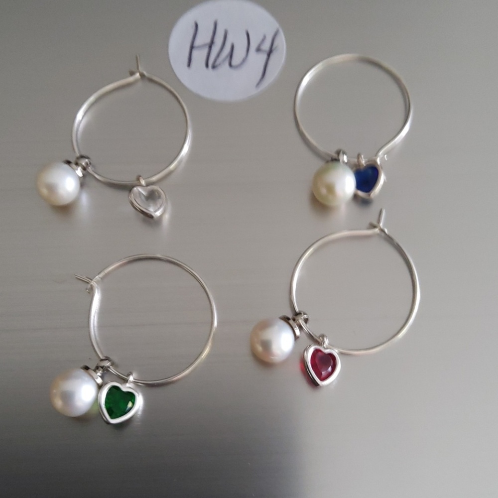 Heart Charm Wine set (HW4)